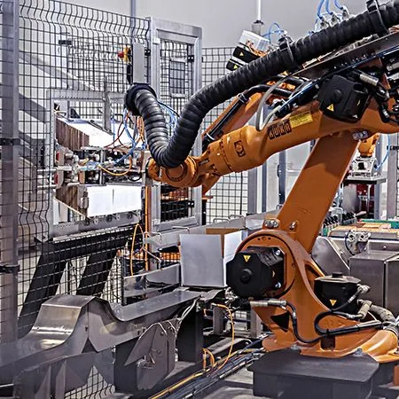 Machine vision in industrial robotics