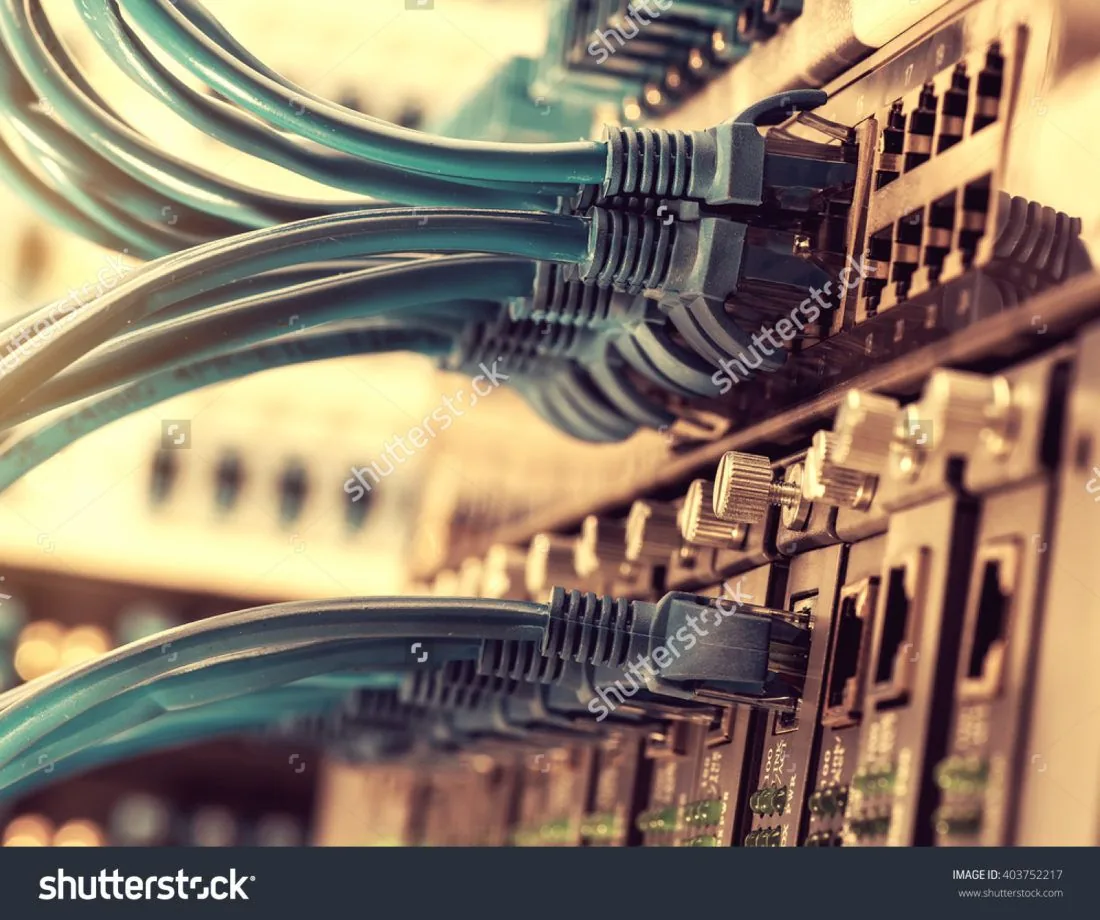 Network segmentation with switches and cables