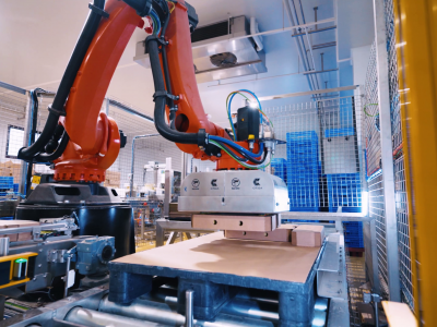 Peletizado automatico robotizado por vacio